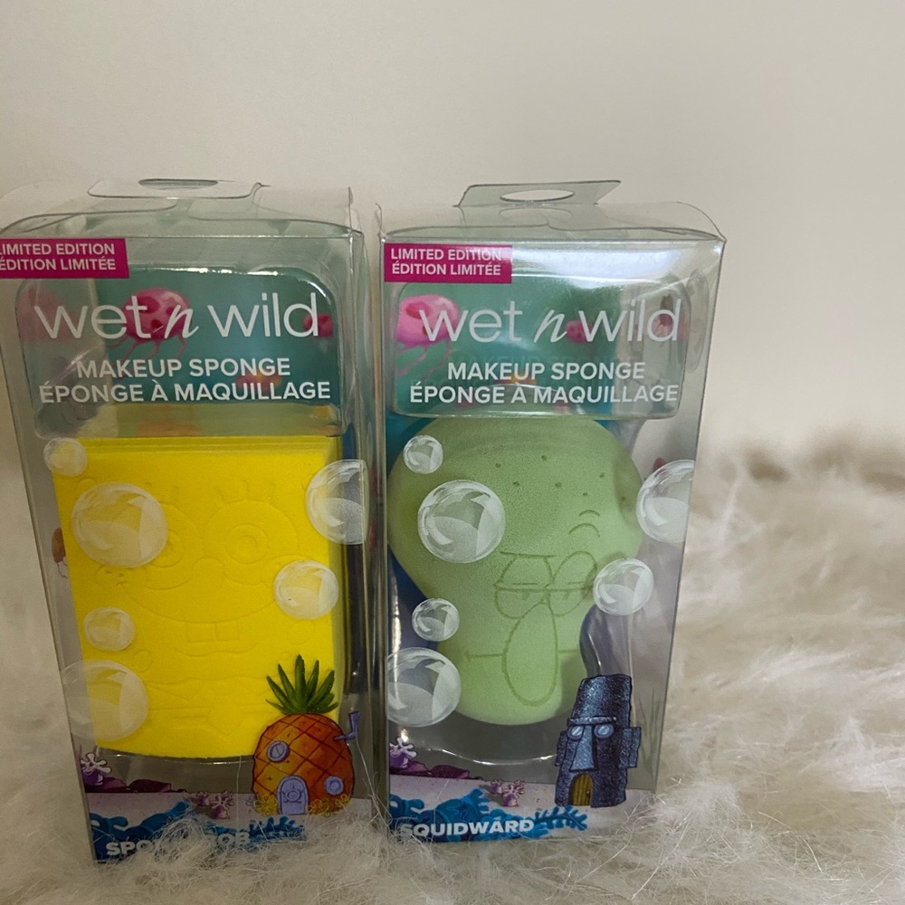 Wet N Wild x Spongebob & Squidward Sponges 2pc